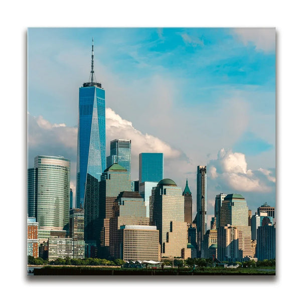 1 World Trade Center And Lower Manhattan Square