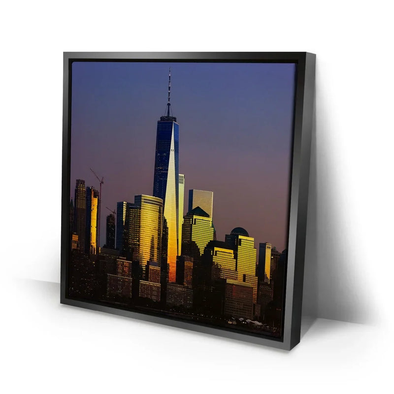 1 World Trade Center At Dusk