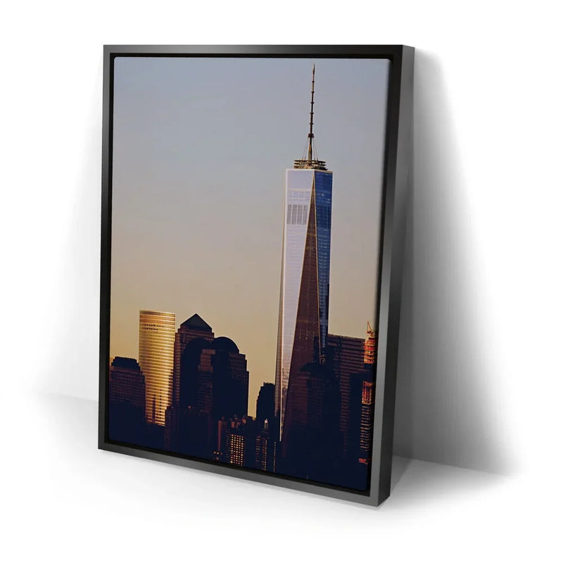 1 World Trade Center At The Golden Hour