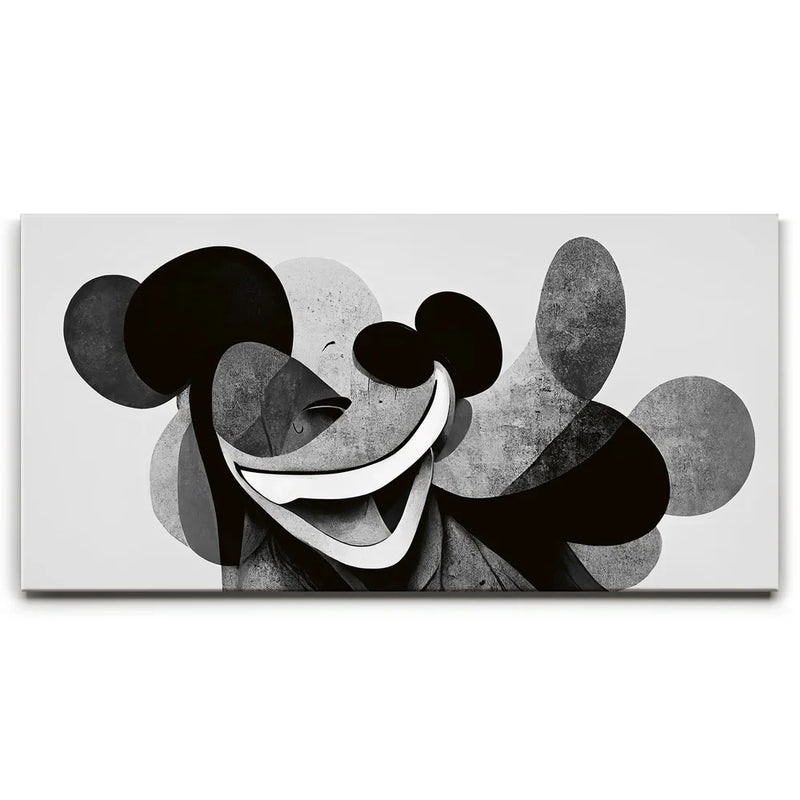 Abstract Goofy - Black and White