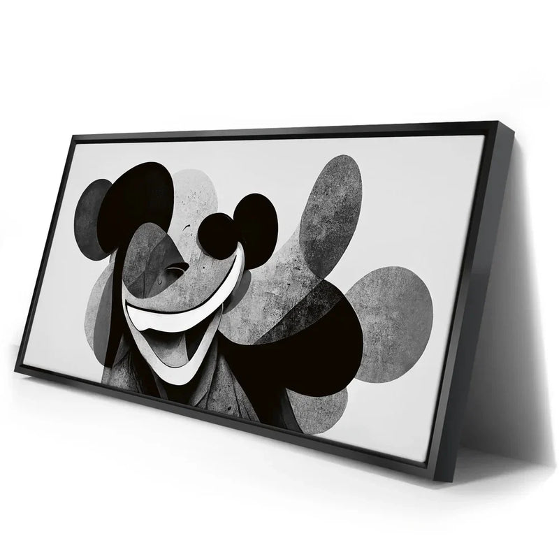 Abstract Goofy - Black and White