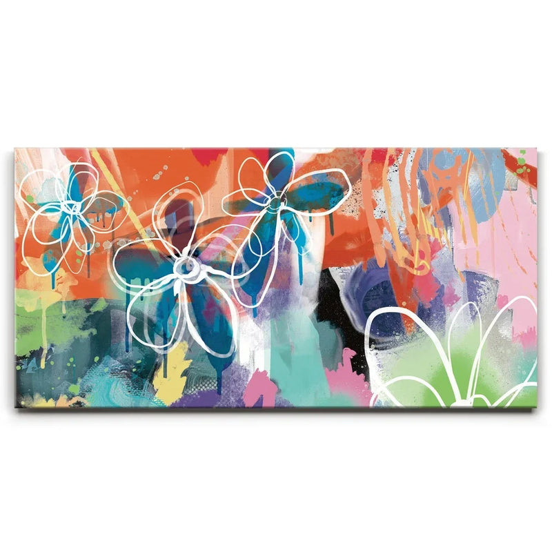 Abstract Tropic Flowers