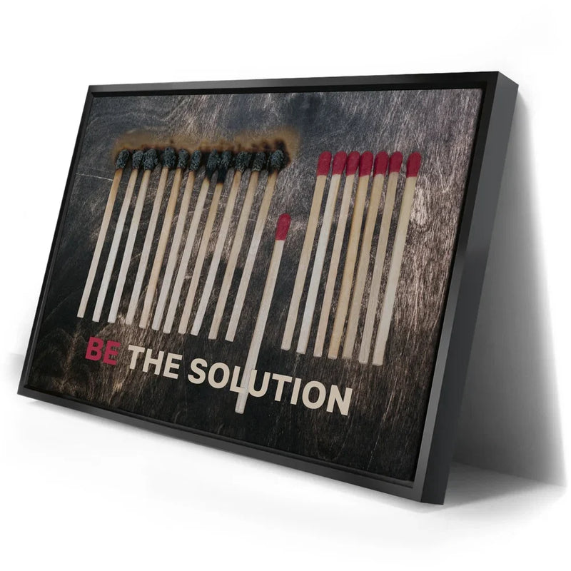 Be The Solution - Dark Wood