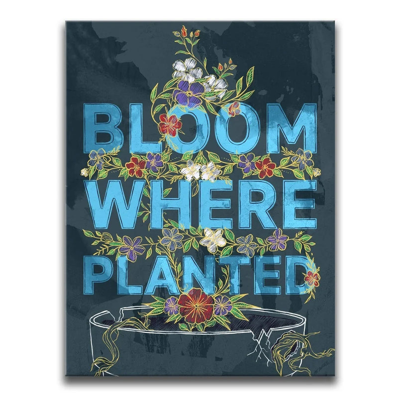 Bloom Where Planted I - Sketch