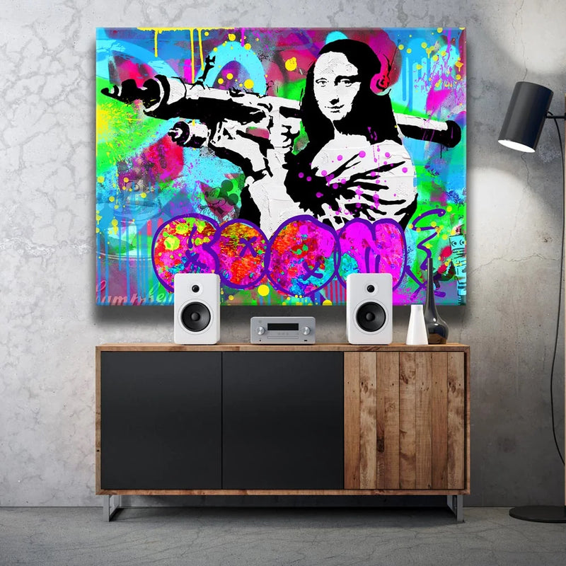 Boom - Banksy Warhol Mashup