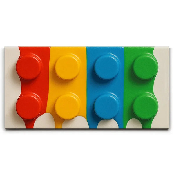 Building Block Paint Drip