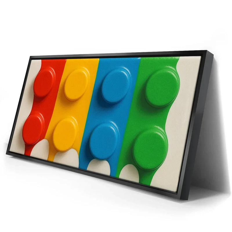 Building Block Paint Drip