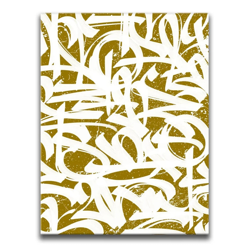 Calligraphy V - Gold