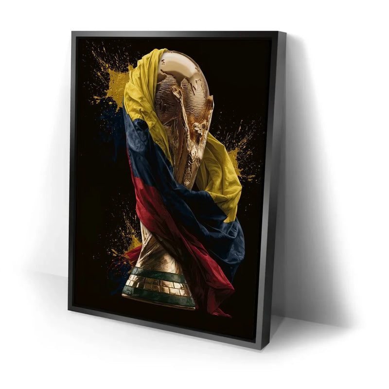 COLOMBIA, DRAPED IN DESTINY - FOOTBALL