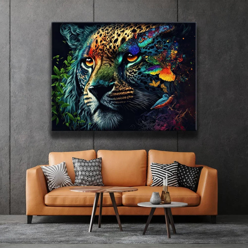 Colorful Leopard