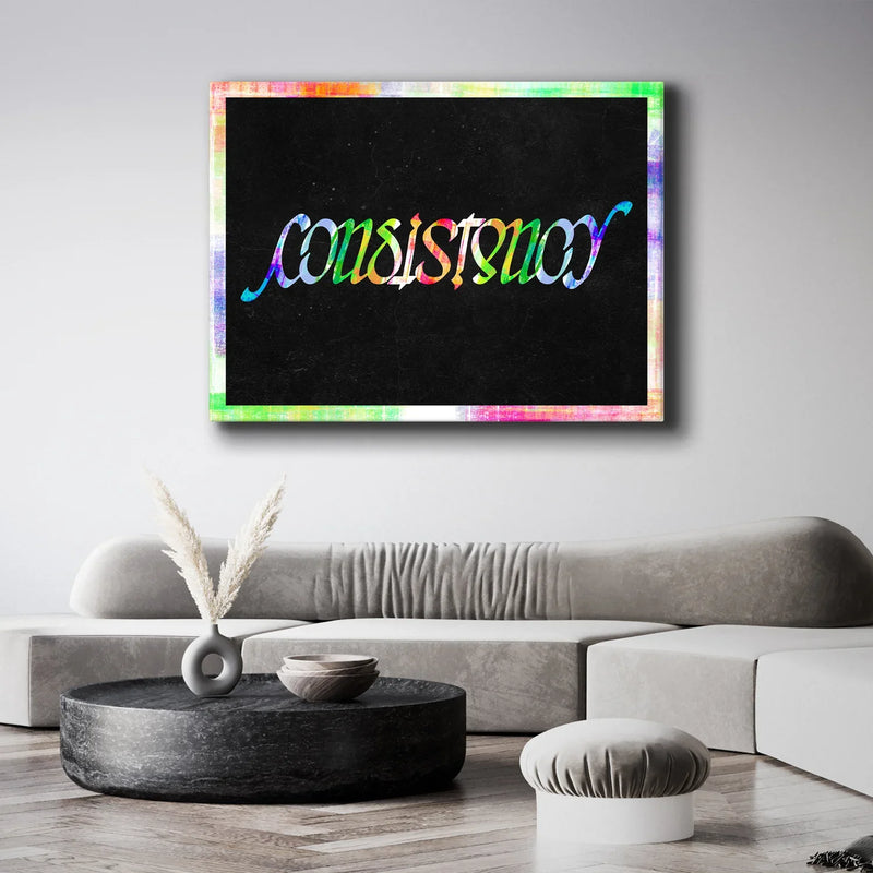 Consistency Ambigram - Border