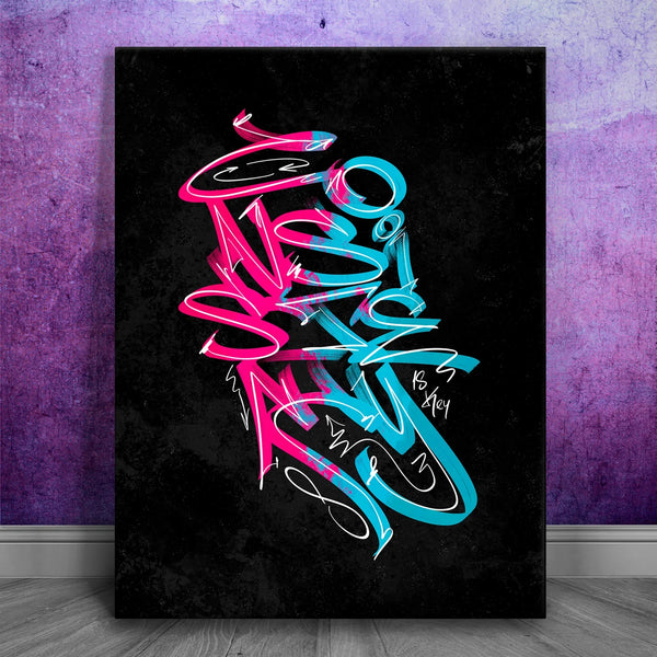 Consistency Is Key - Calligraphy