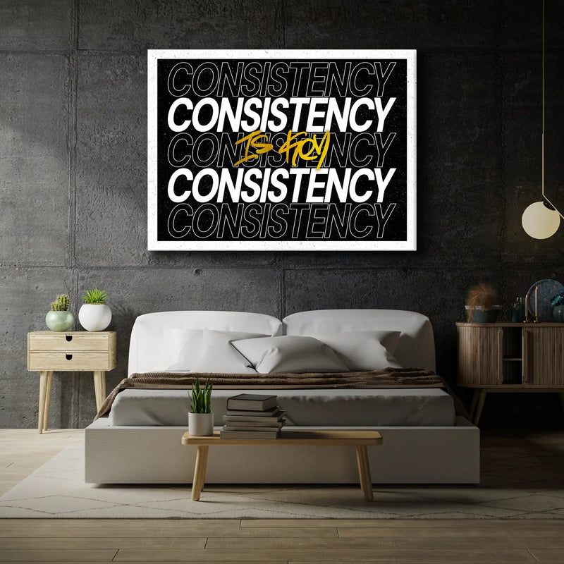 Consistency Is Key - Gold
