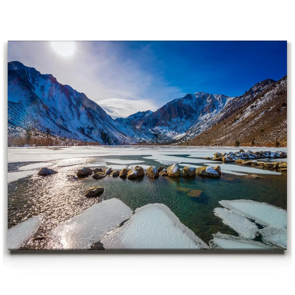 Convict Lake Icy Shoreline