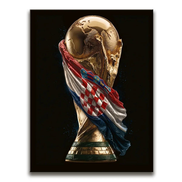 CROATIA, DRAPED IN DESTINY - FOOTBALL