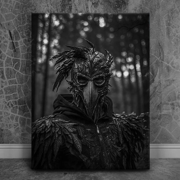 Crow Warrior I - Black & White