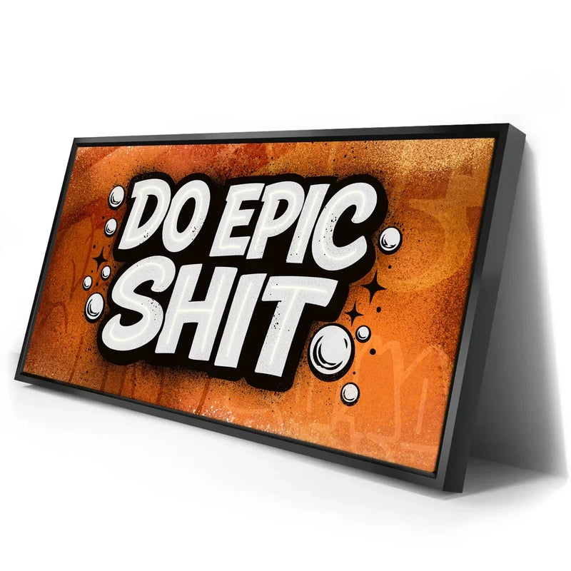 Do Epic Shit, White - Graffiti