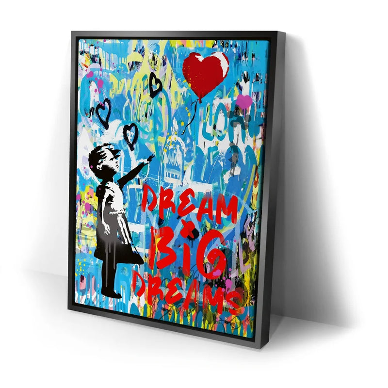 Dream Big Dreams - Banksy Warhol Mashup