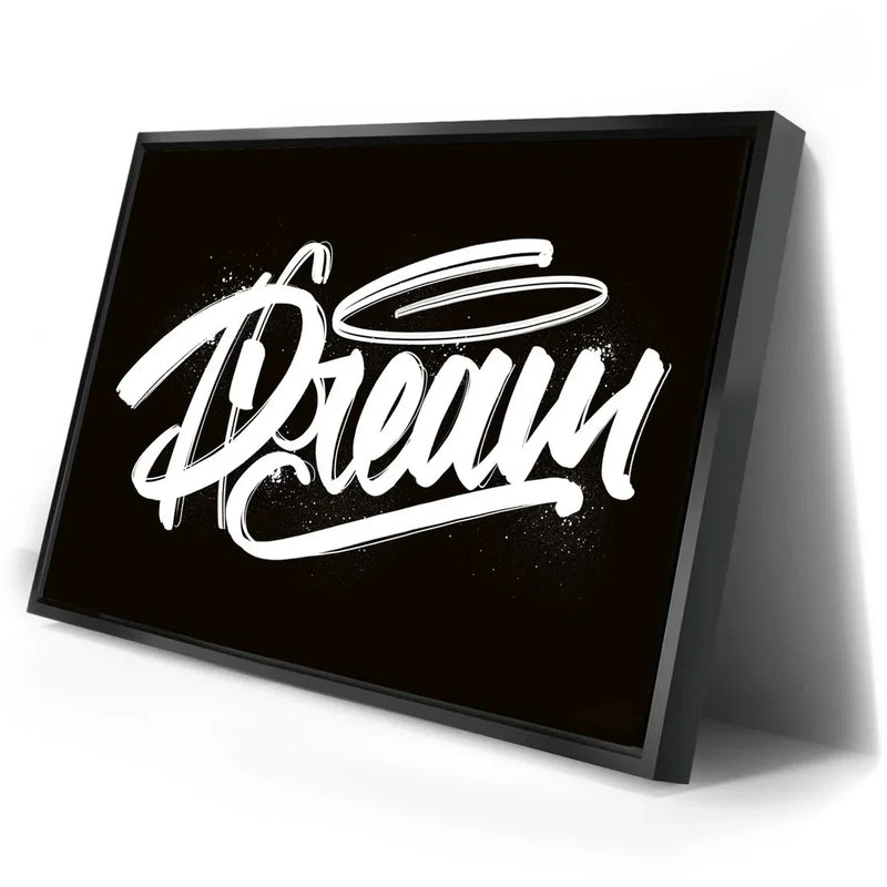 Dream Calligraphy - Black and White II