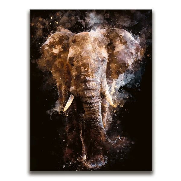 Elephant - Watercolor