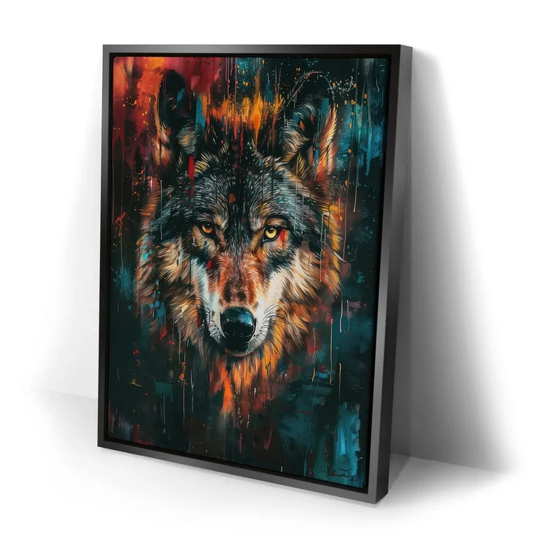 Fall Forest Wolf