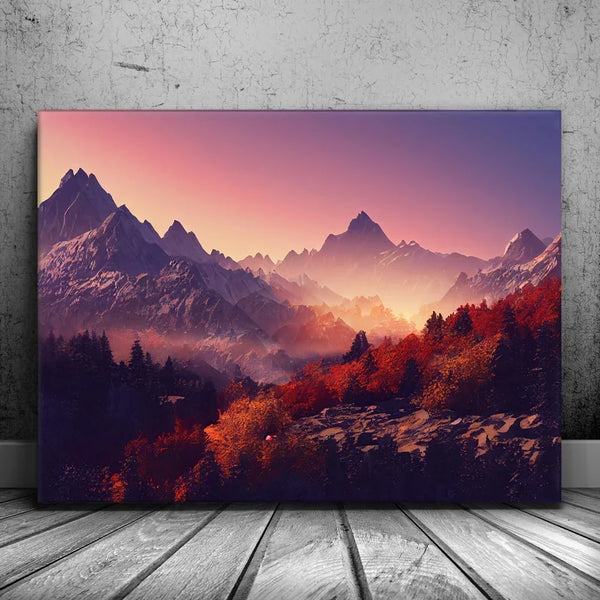 Fall Mountain Landscape II