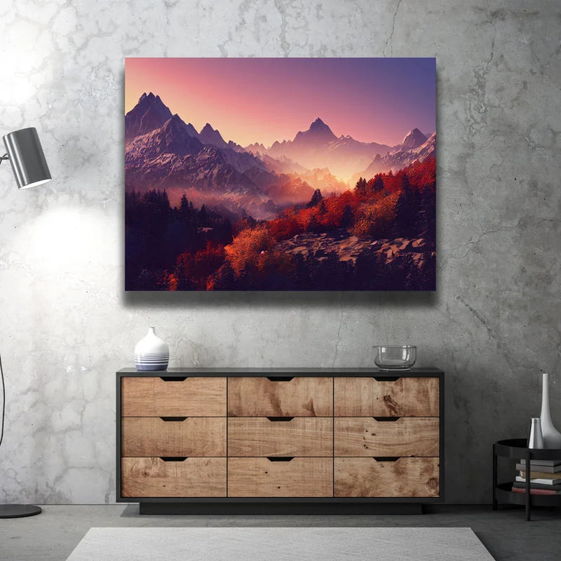 Fall Mountain Landscape II