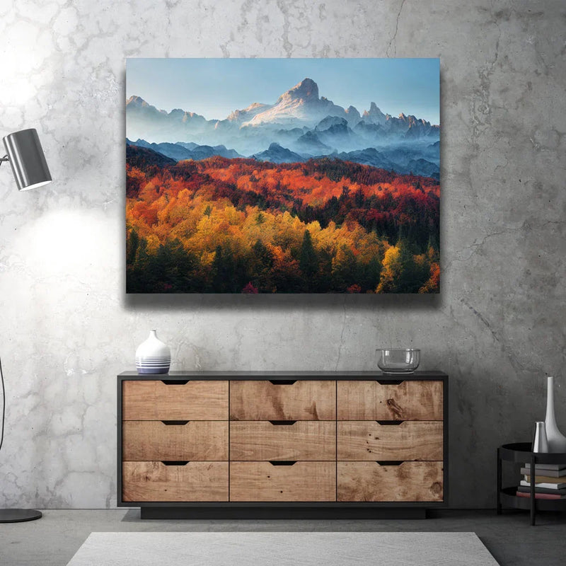 Fall Mountain Landscape III