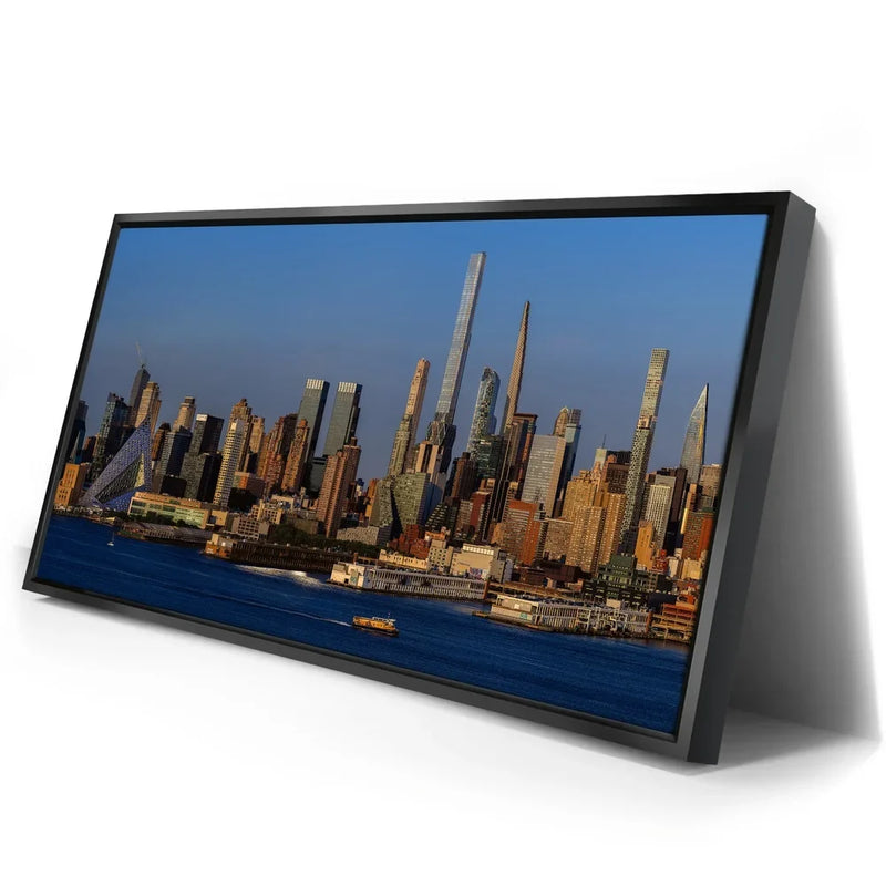 Famous Midtown Manhattan Skyline View At Sunset - 1 Of 3