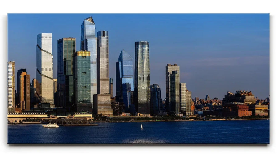 Famous Midtown Manhattan Skyline View At Sunset - 3 Of 3