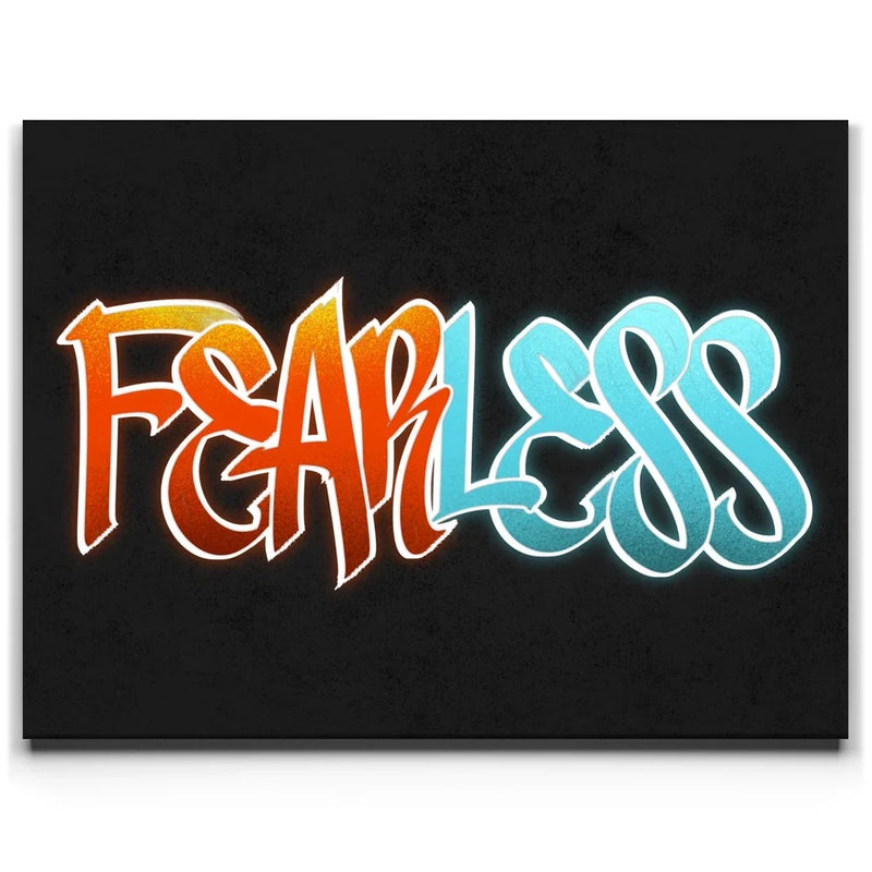 Fearless - Calligraphy
