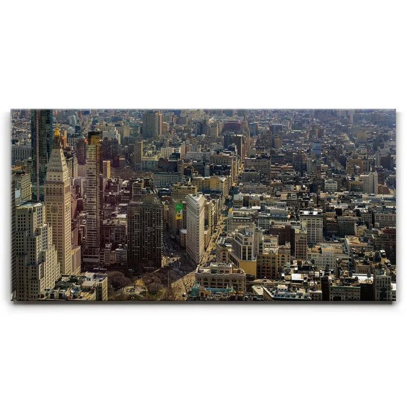 Flat Iron District As Seen From The Top Of Empire State Building