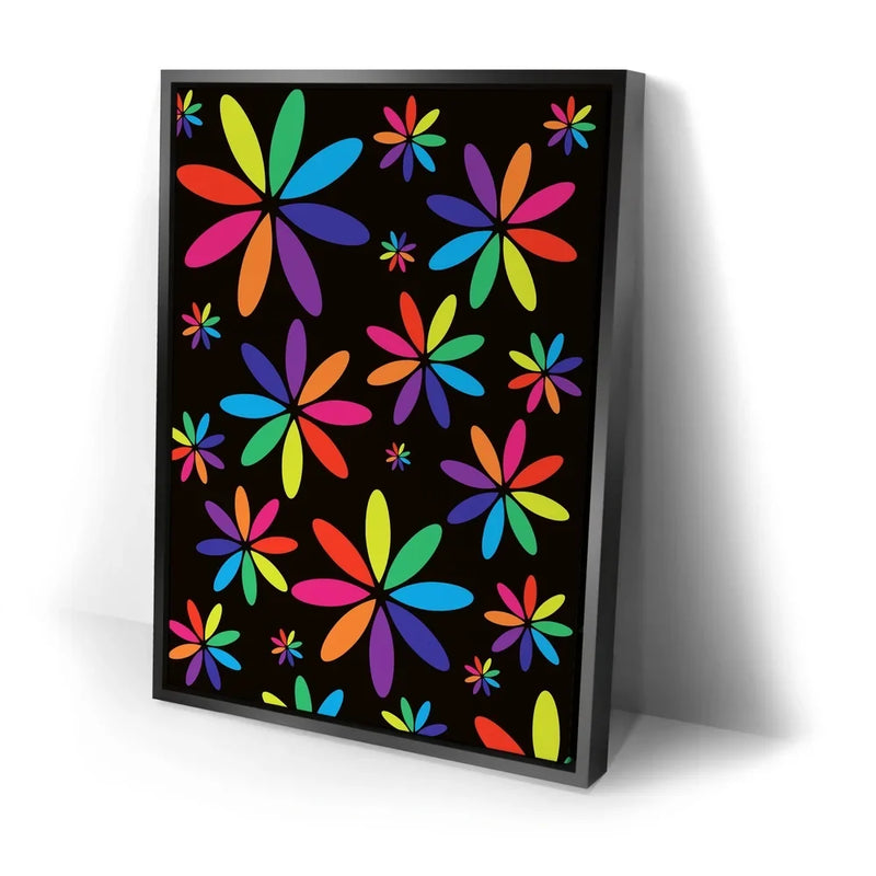 Flower Cascade Black