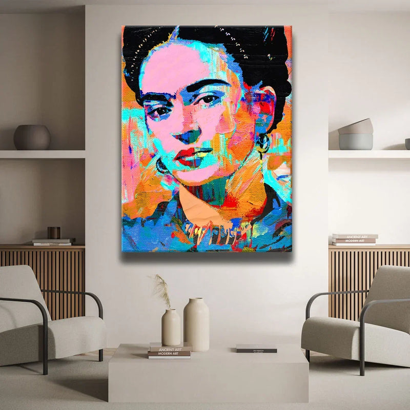 Frida Kahlo - Andy Warhol Style