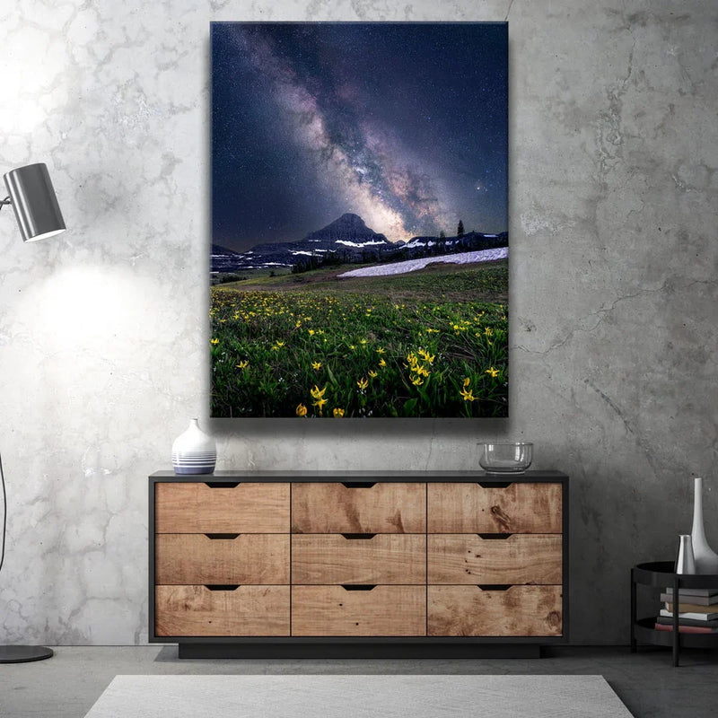 Galactic Alpenglow