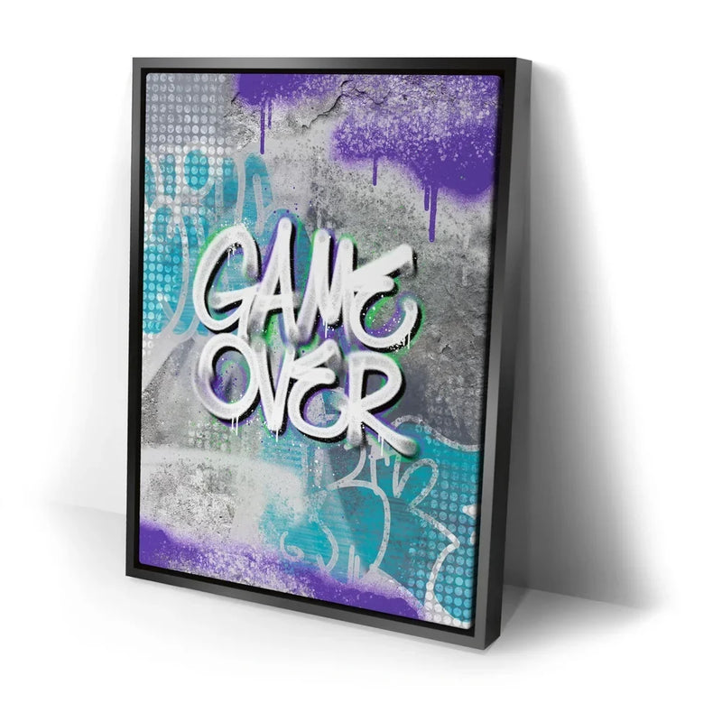 Game Over - Blue & Purple