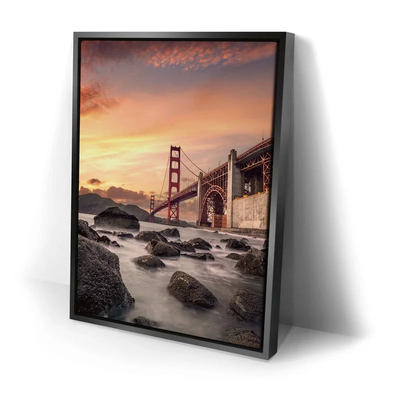 Golden Hour at Golden Gate Bridge, CA