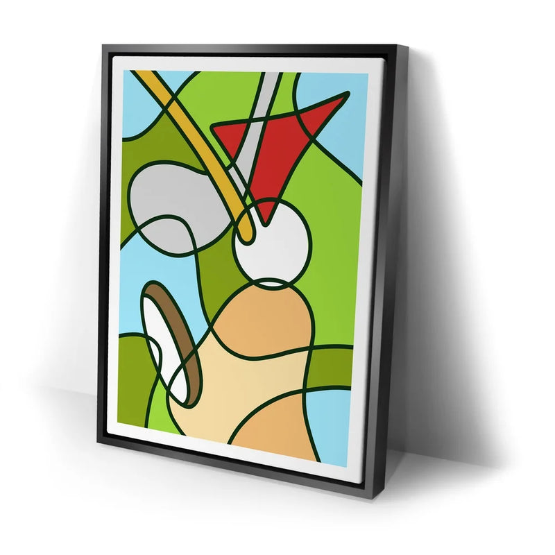 Golf Abstract