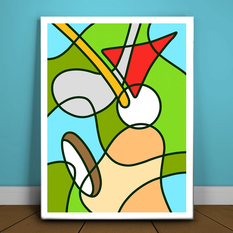 Golf Abstract