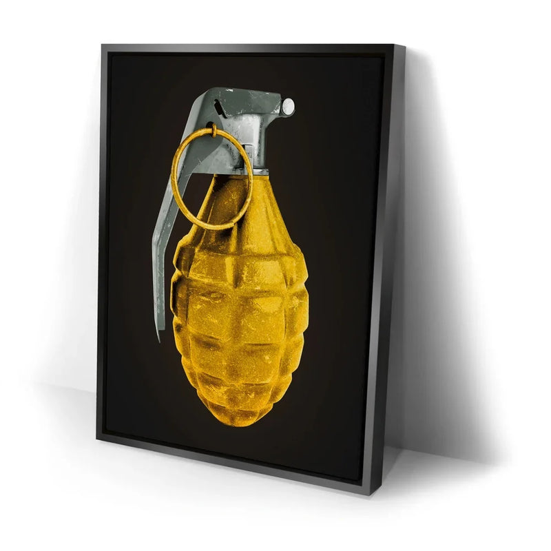 Graffiti Grenade - Gold