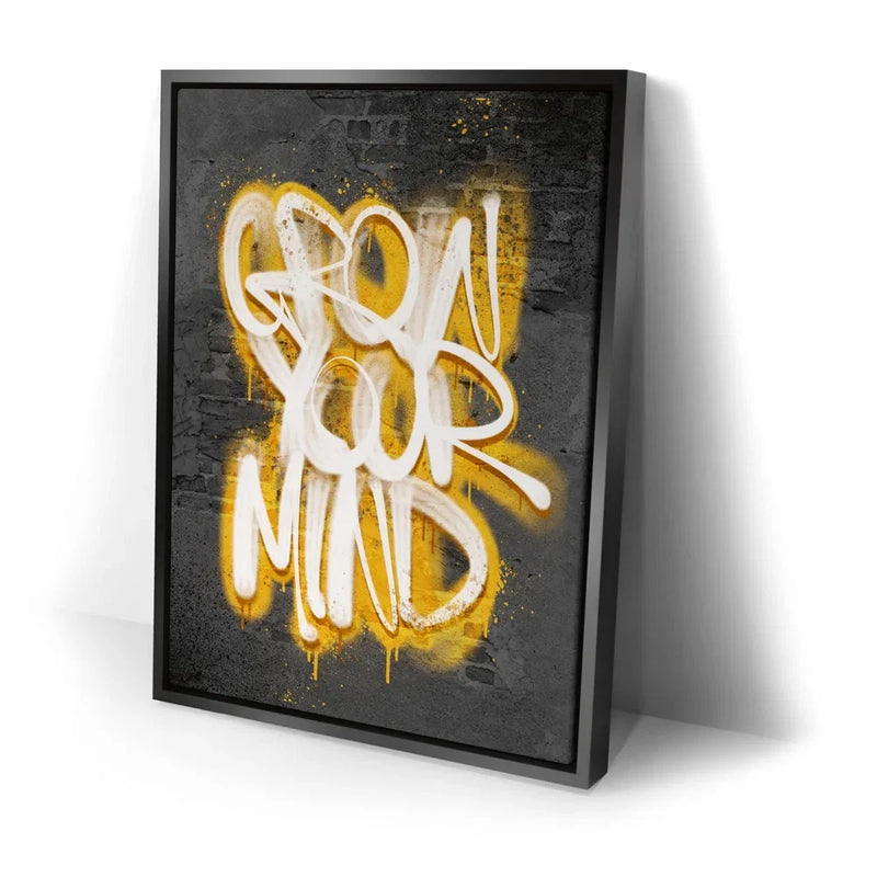 Grow Your Mind - Graffiti Gold