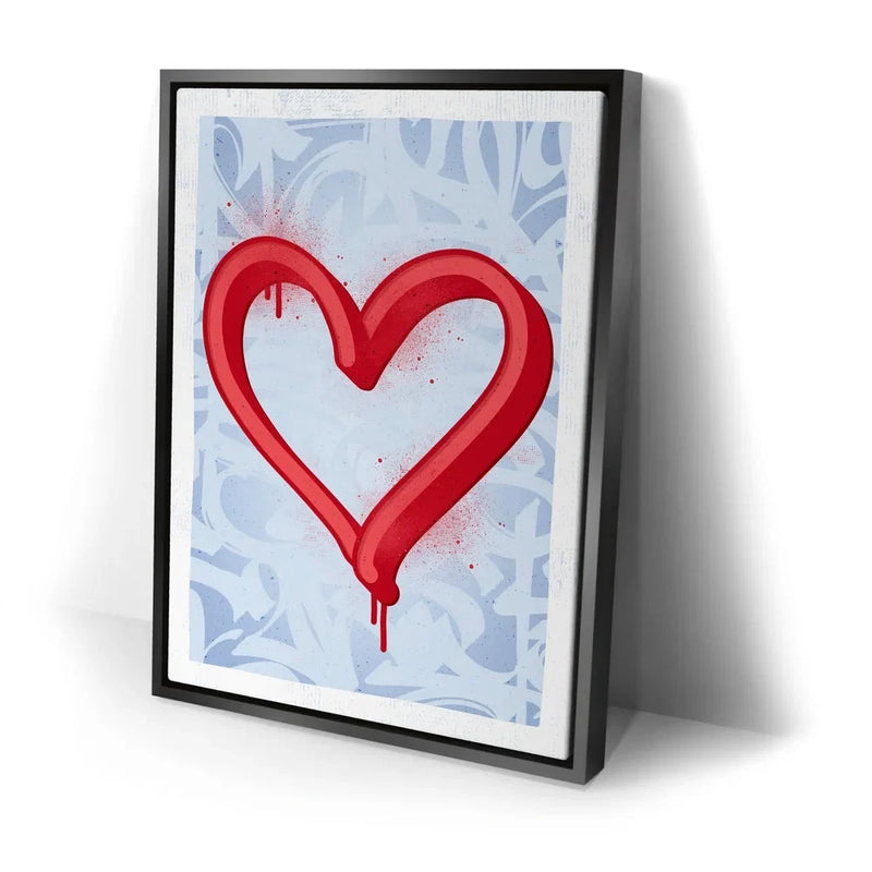 Heart - Border - Calligraphy