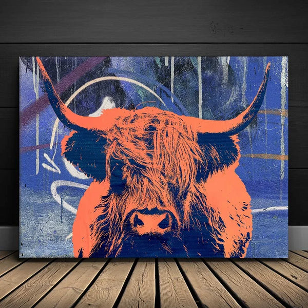 Highland Cow Orange