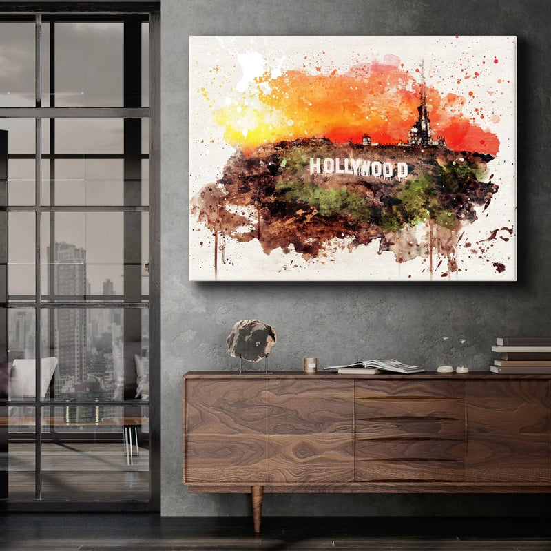 Hollywood Hills Sunset