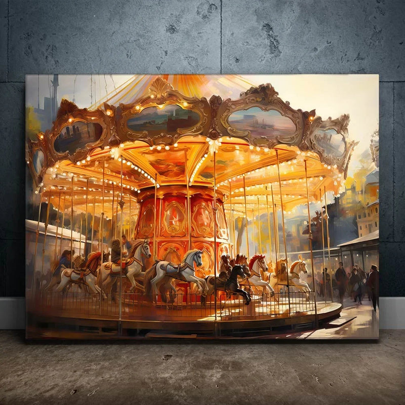 Impressionist Merry Go Round