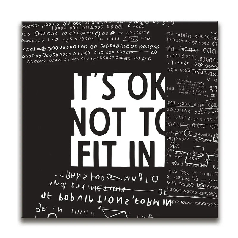 It's Ok Not To Fit