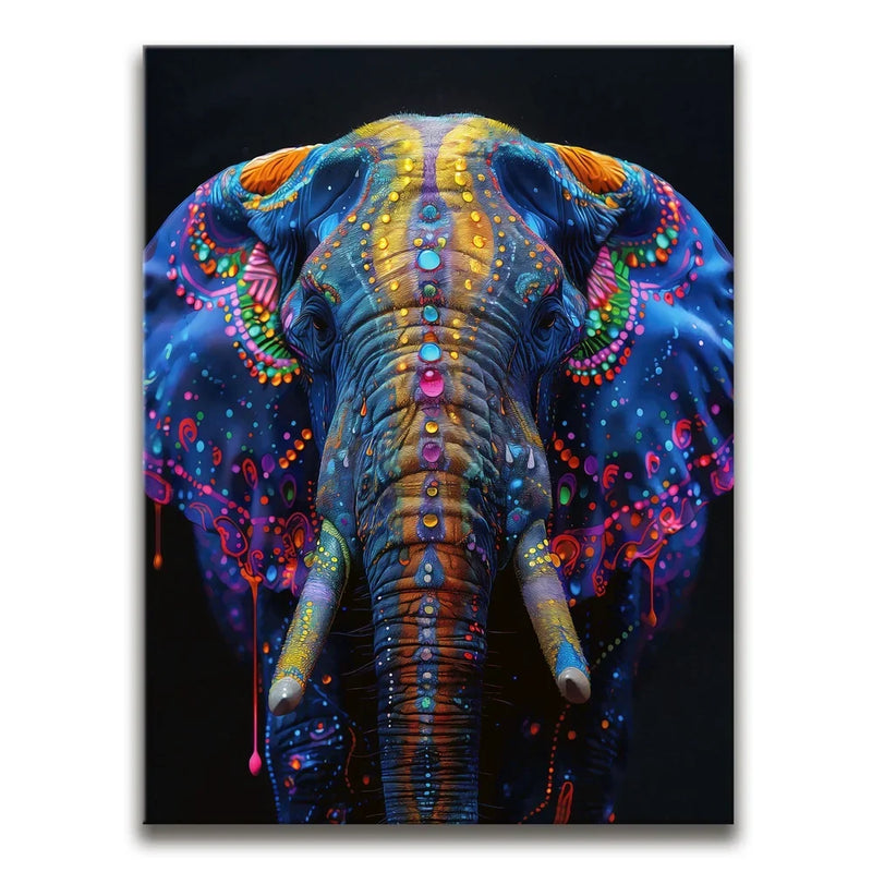 Majestic Ceremonial Elephant