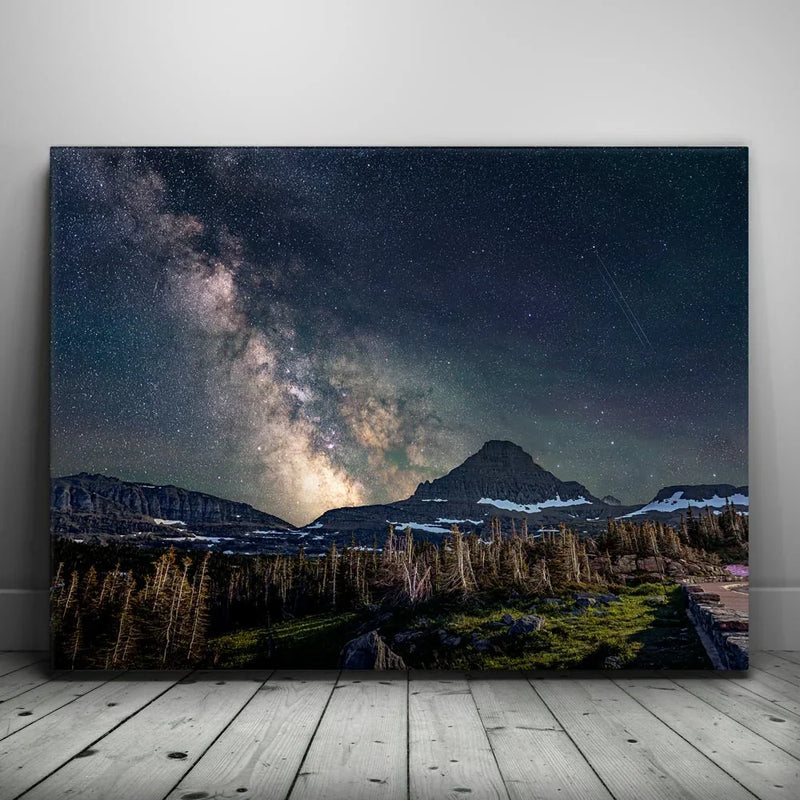 Milky Way Majesty over Glacier National Park
