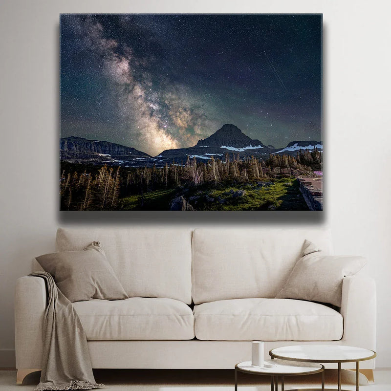 Milky Way Majesty over Glacier National Park