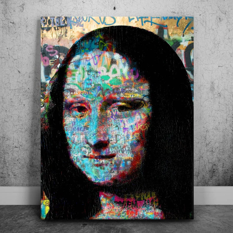 Mona Lisa Graffiti